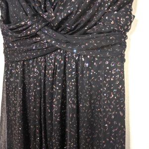 Robe De Cocktail/soirée B. Darlin Noire Et Crème - Taille 11/12 Juniors, Neuve Avec étiquette